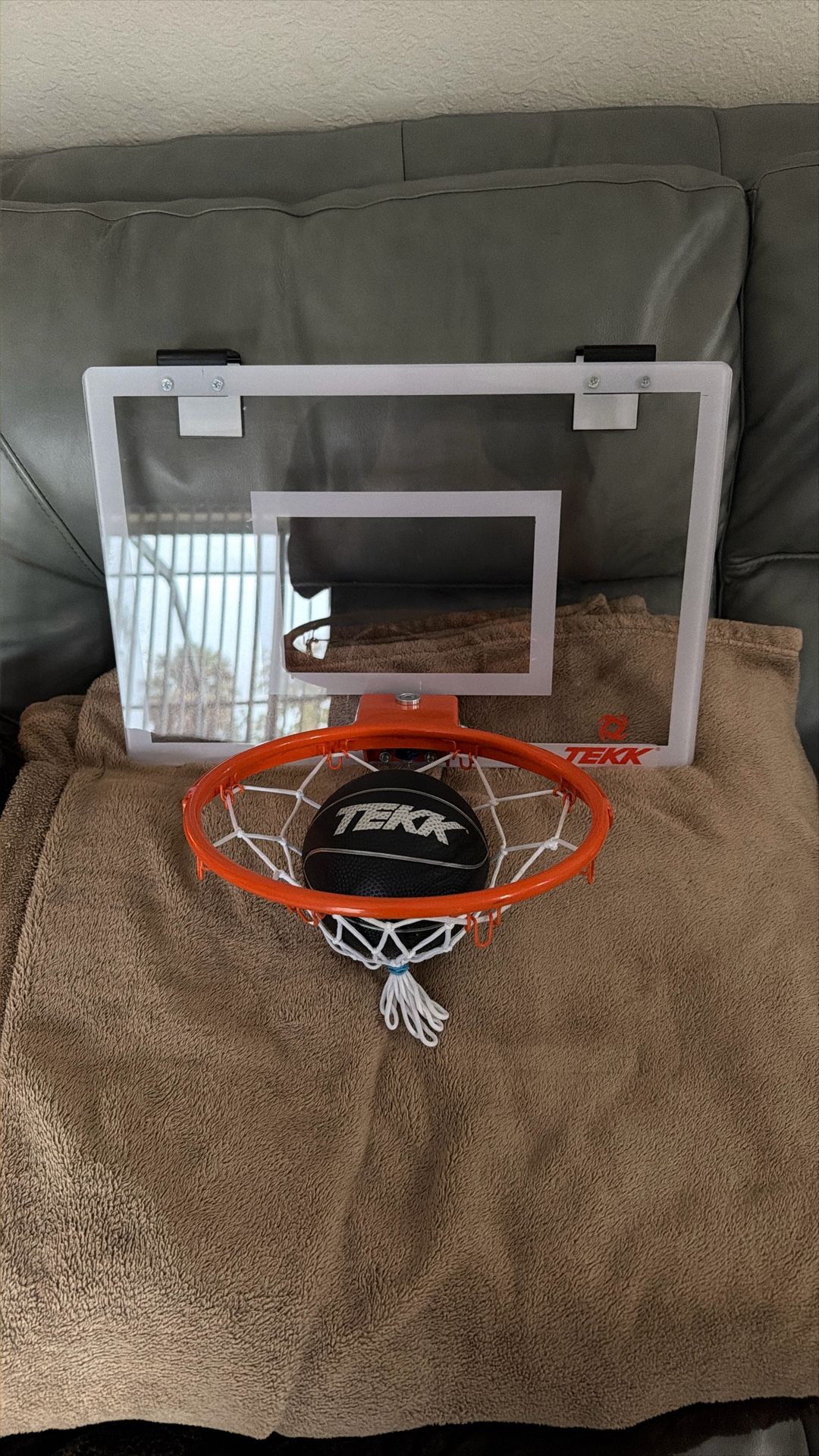 Over The Door Tekk Basketball Hoop