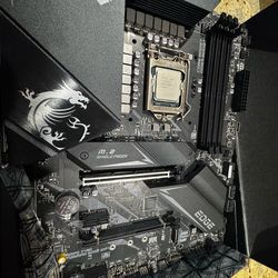 I710700 + MSI MPG Z490 Gaming Edge WiFi Mother Board +HyperX Fury DDR4 16gb Ram