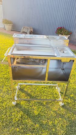 CARRITO PARA HOT DOG & GAS STOVE