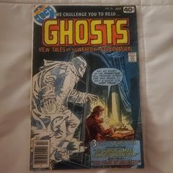 Ghosts new tails of the weird and supernatural book #78 July 1979