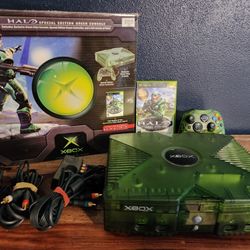 Special Edition Green Halo XBOX Original