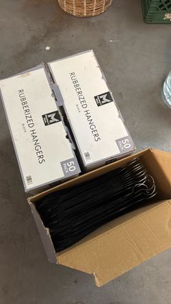 Black velvet Hangers