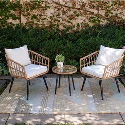 Byron 3 Piece Rattan Seating Group