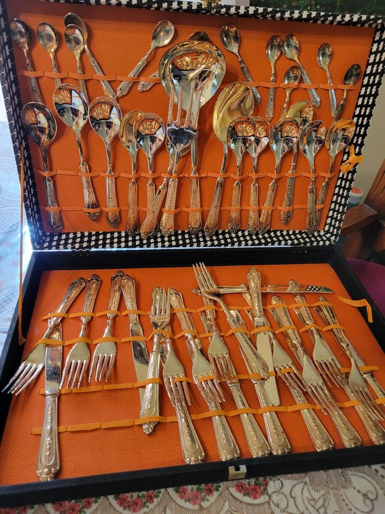 Silver Plated Zing Dinner Ware Italy