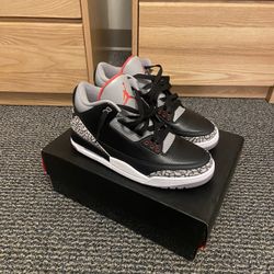Jordan 3 Black Cement 