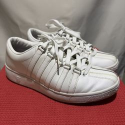 Mens K Swiss Classic Size 10 White Real Clean