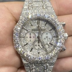 Audemars Vvs Diamond Watch Platinum Silver Gold Coins 24k Rolex Buy Sale Trade 