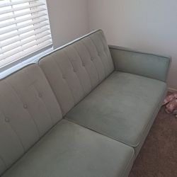 seafoam couch/futon