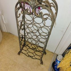 Metal Wine Rack 36" H 14" W 6" D Pickup Only Cash 