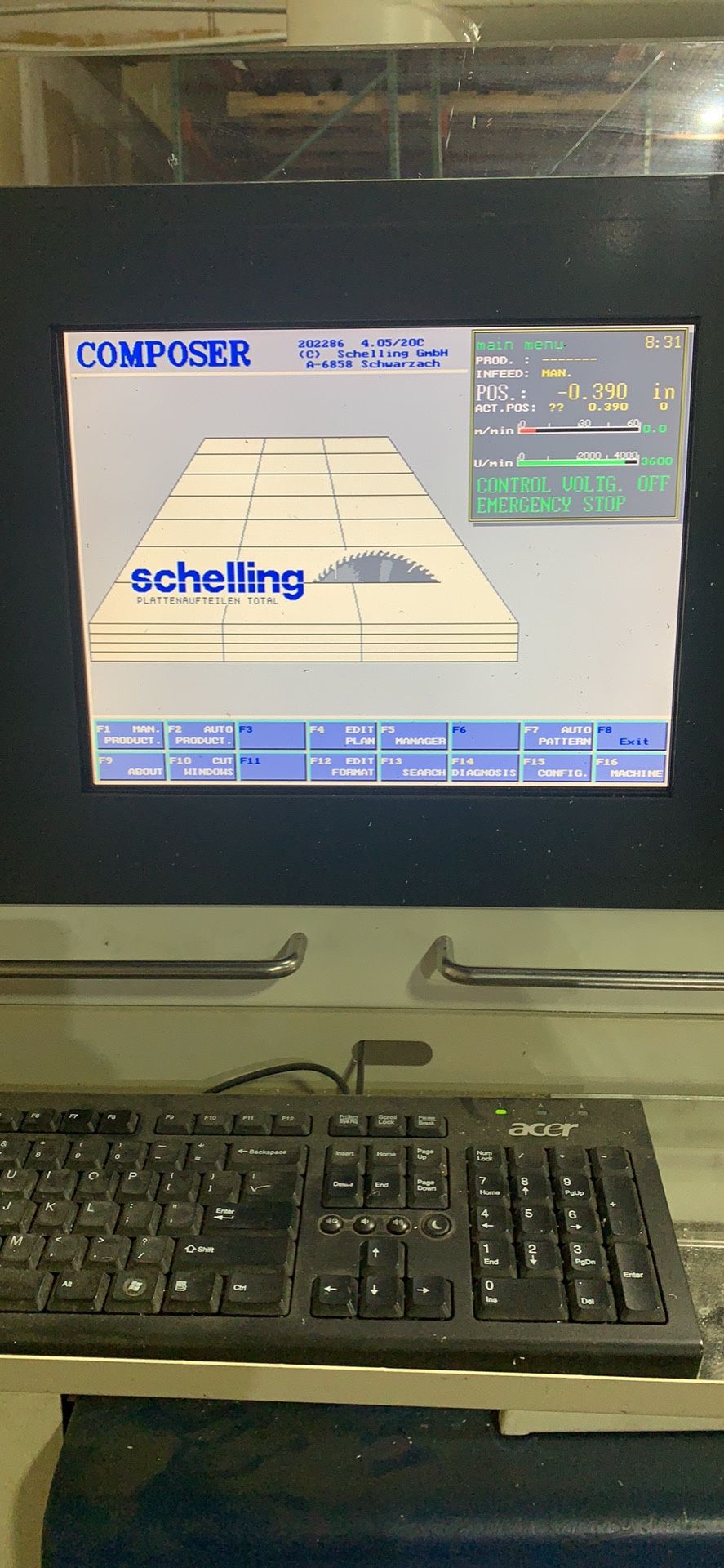 Schelling FM330 CNC Panel Saw