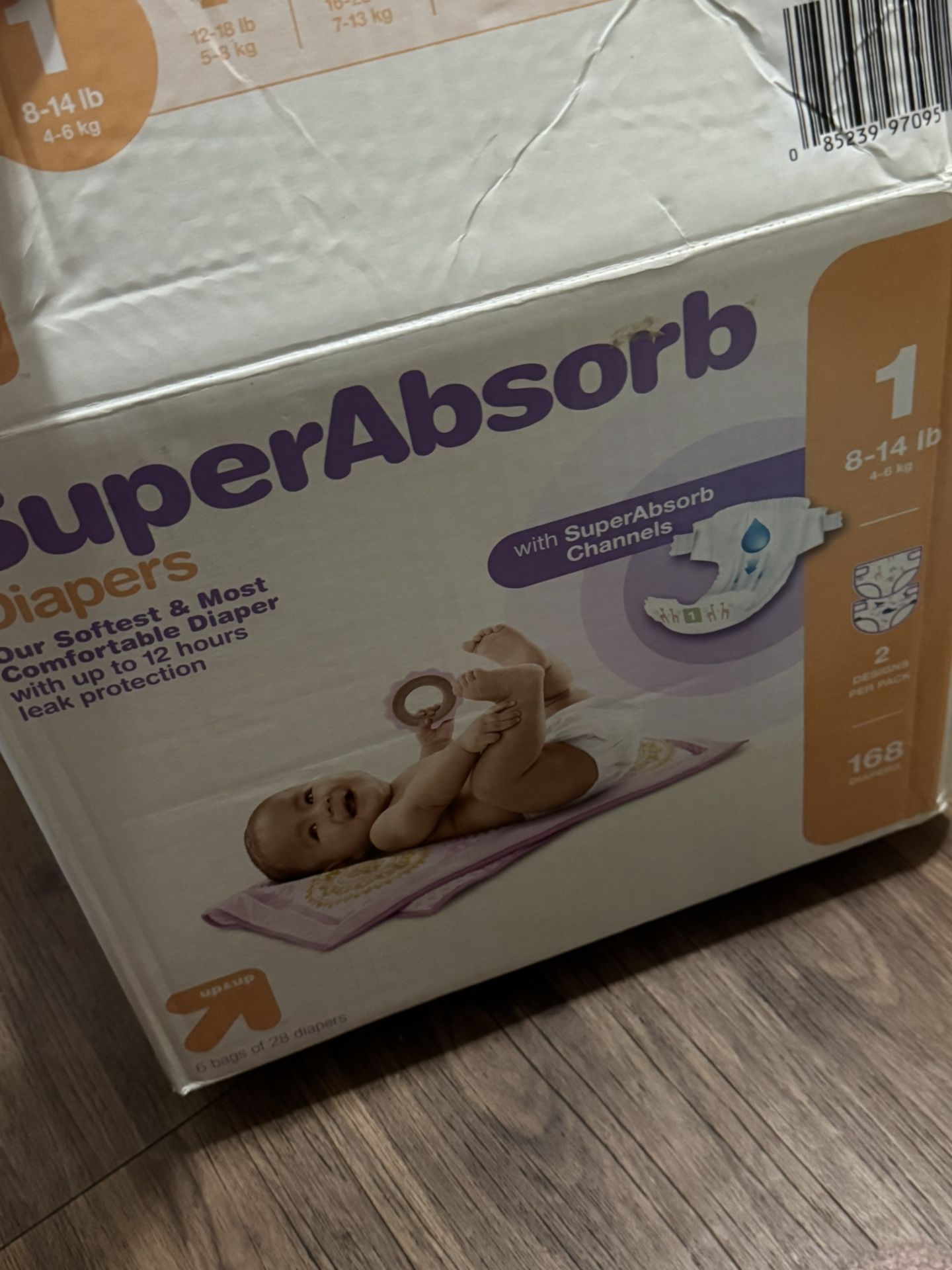 Target Up & Up Diapers SIZE 1