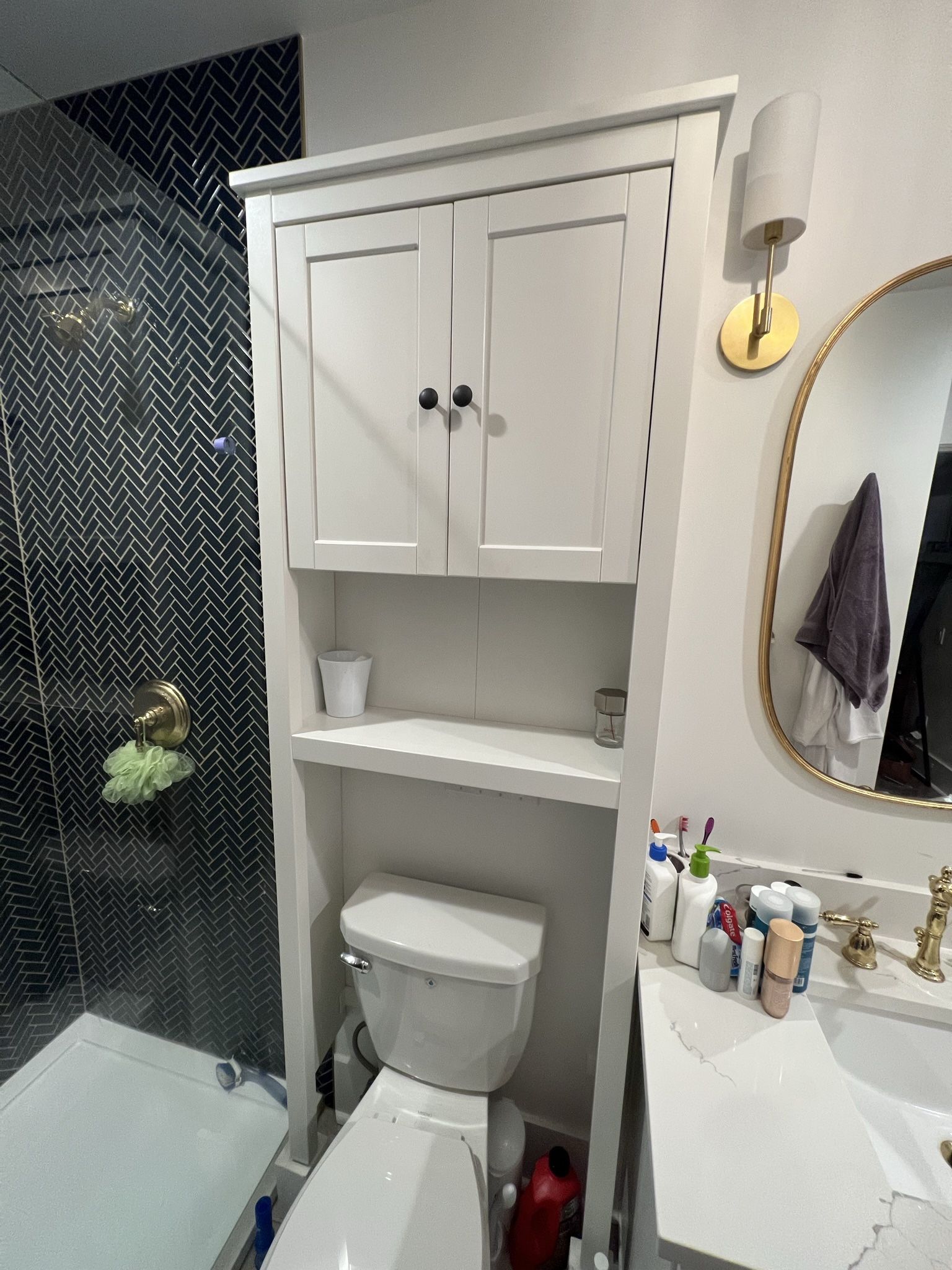IKEA Hemnes Bathroom Shelf Unit/OverThe Toilet Storage