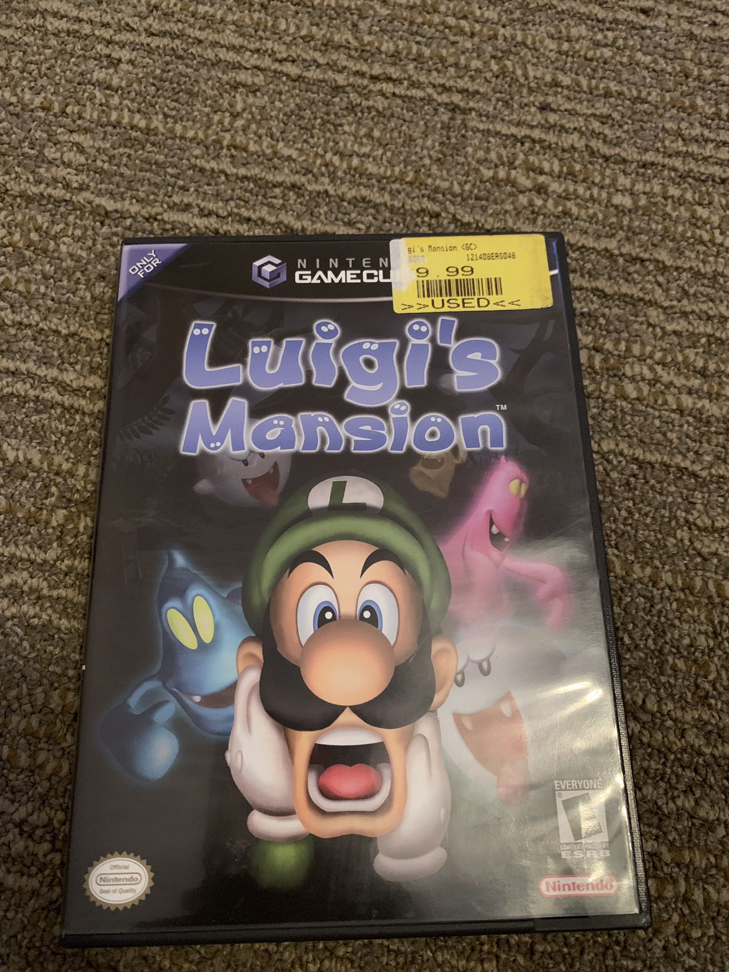 Luigis Mansion Nintendo Gamecube
