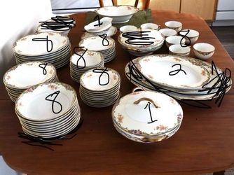 Vintage Noritake Oxford Bone China; Please Read Description