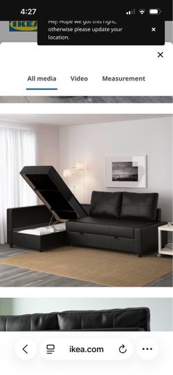 Free IKEA  FRIHETEN sleeper sofa