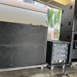 Big Pro Sounds Systems X-Array. X-line X-Sub