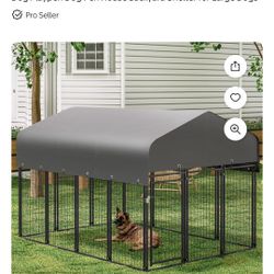 6'x9'x6' Dog Kennel