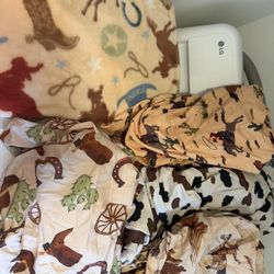 Toddler, Baby Bedding, Fitted Crib, Sheets, Toddler Sheets, And Blanket Five Pieces