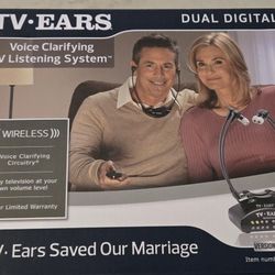 TV Ears Original Wireless Headsets System, TV Hearing Aid Devices Brand