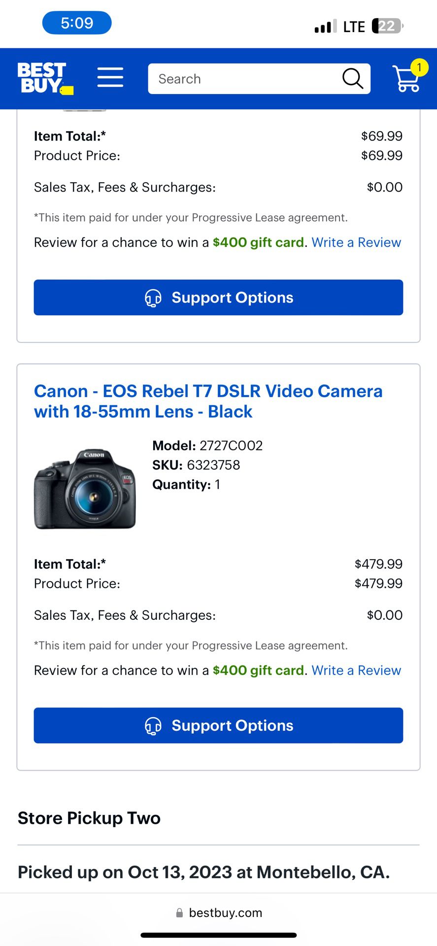 Cannon Camera Brand New In Box