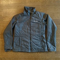  Columbia Omni-Heat Black Lightweight Watm Women's Jacket, M