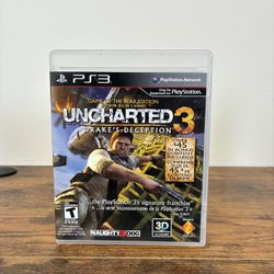 Uncharted 3 For PS3 