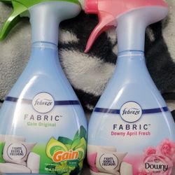 FEBREZE FABRIC GAIN ORIGINAL (23.6oz) & FEBREZE FABRIC DOWNEY APRIL FRESH (23.6) FOR $10/$10 POR LOS 2