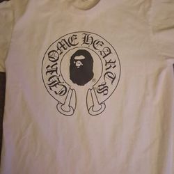 ChromexBape Shirt white and black