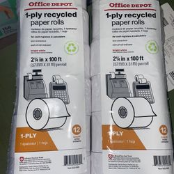 1-ply Paper Rolls