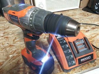 Ridgid drill 18v