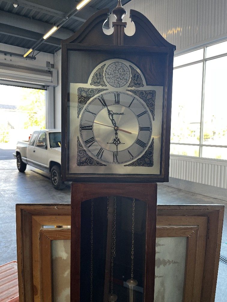 Powell Tempus Fugit Grandfather Clock