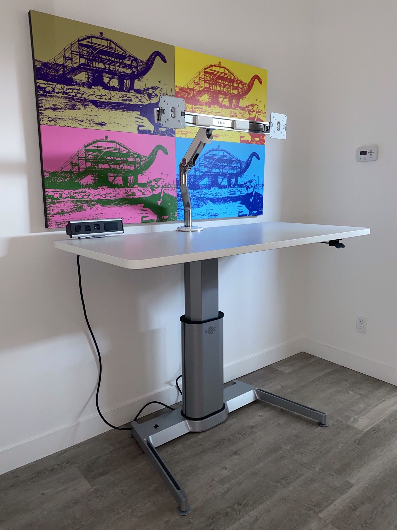 Steelcase Airtouch Sit-to-Stand Desk #55