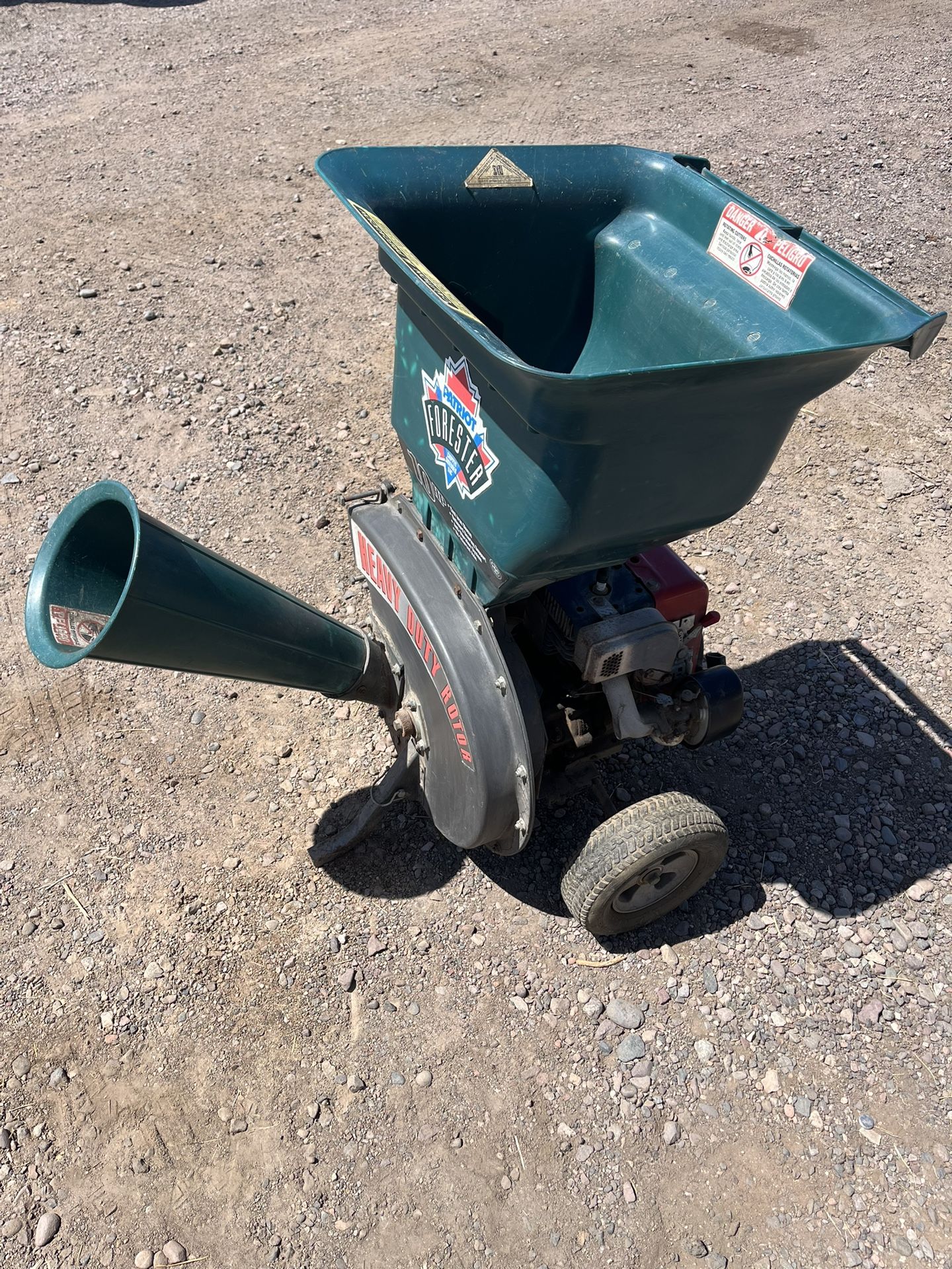 Patriot FORESTER shredder