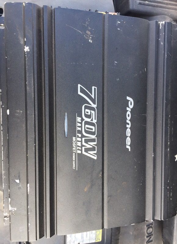 Pioneer gm-5000t 2channel amplifier
