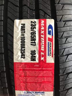 235/65R17 MADE IN USA