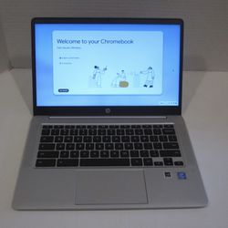 Like-New Condition HP 14" Chromebook - Touchscreen