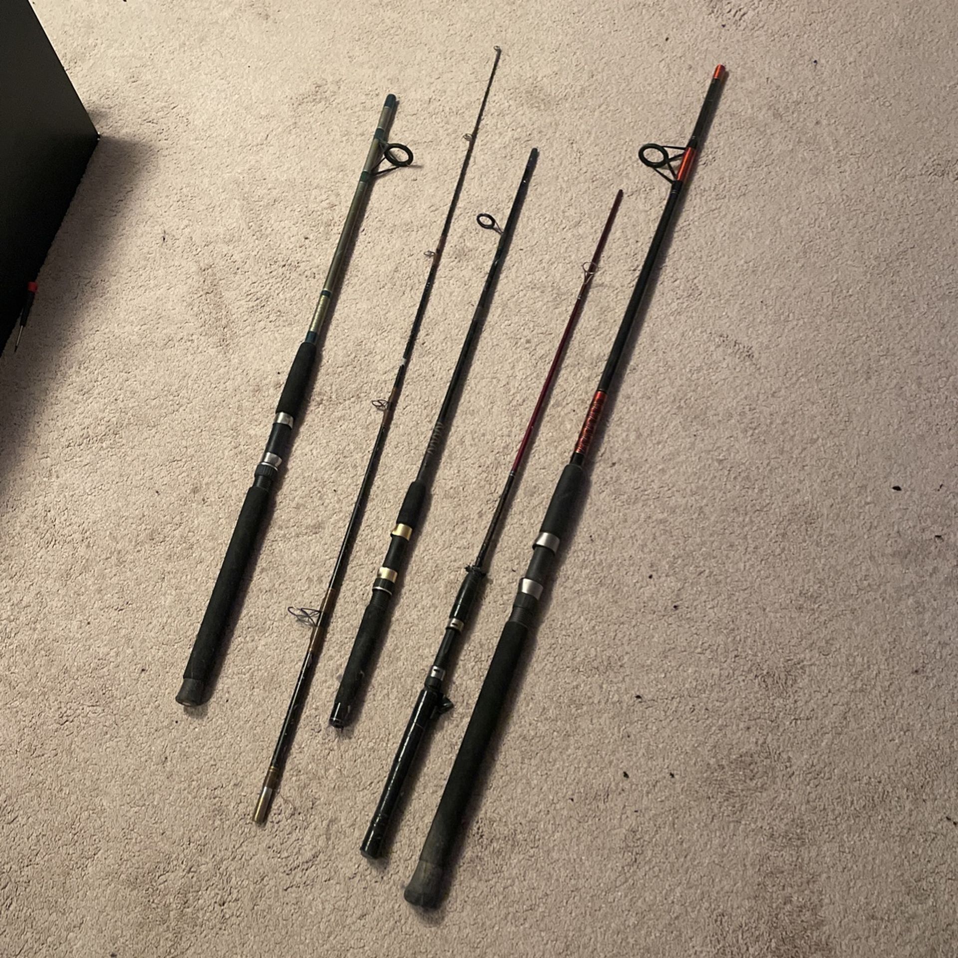 5 Fishing Rods