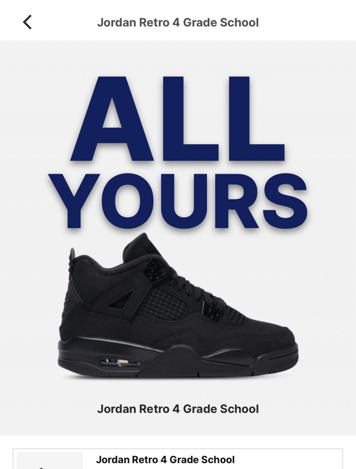 Jordan 4 Black Cats 