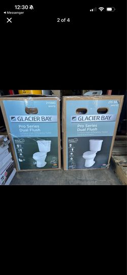 GLACIER BAY 12” rough in toilet