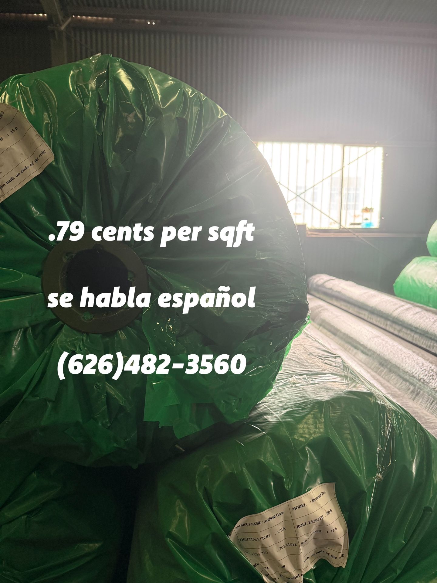 Zacate artificial grass turf