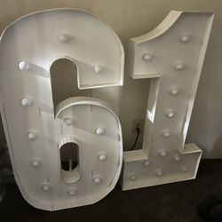 marquee numbers