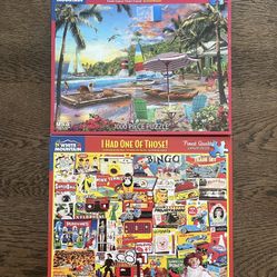 White Mountain 1000 Piece Jigsaw Puzzles