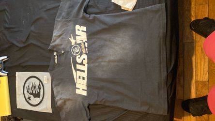 Black hellstar small and white hellstar medium