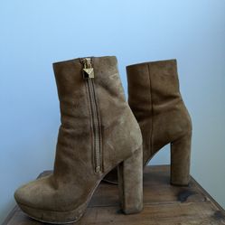 Michael Kors Platform Mid Calf Boots 