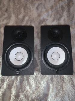 Yamaha HS50M 5" Pair Of Studio Monitors Black