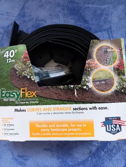 NEW 40ft EasyFlex No-Dig Landscape Edging
