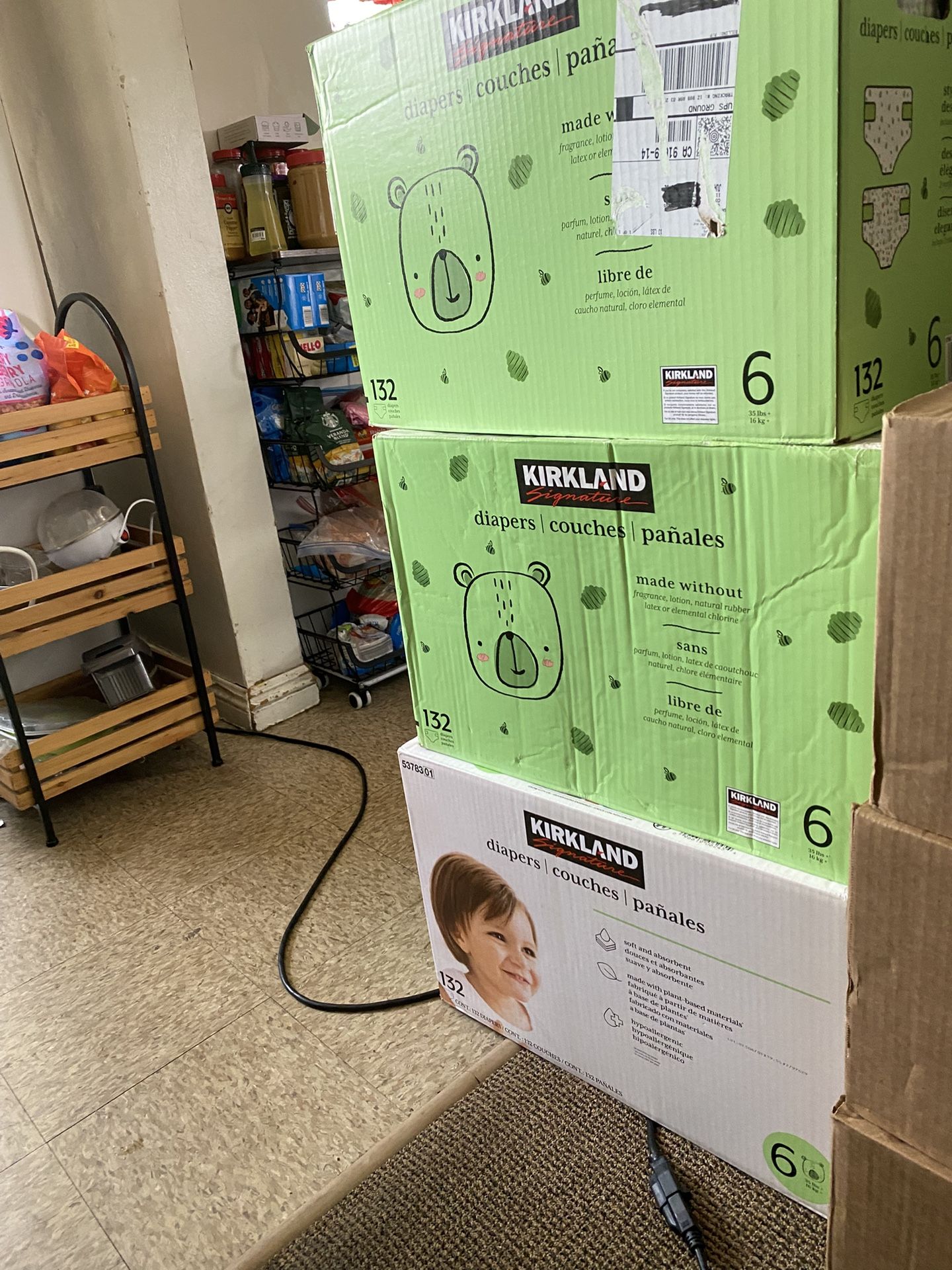 Diapers Size 6