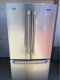 Maytag stainless steel French door fridge/ freezer