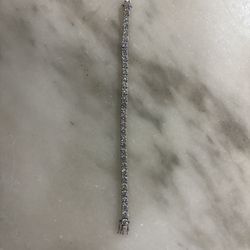 5MM 925S & VVS MOISSANITE TENNIS BRACELET WHITE GOLD