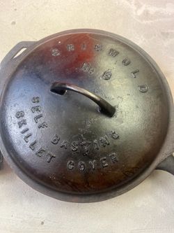 Griswold cast iron lid 8”